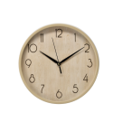 Ceas de perete rotund, crem - 30,5 x 30,5 x 4,3 cm