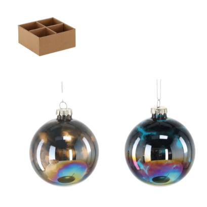 Globuri de Crăciun - Set cu Decor
