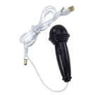 Pian Electric pentru Copii cu Microfon și Suport - Negru