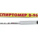 Alcoolmetru pentru determinarea procentului de alcool 0-96%, corp din sticlă, rezultate rapide