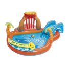 Bestway 53069 Lava Lagoon felfújható vízi játszótér csúszdával – 265 x 265 x 104 cm