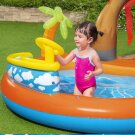 Bestway 53069 Lava Lagoon felfújható vízi játszótér csúszdával – 265 x 265 x 104 cm