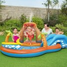 Bestway 53069 Lava Lagoon felfújható vízi játszótér csúszdával – 265 x 265 x 104 cm