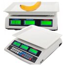 Digitális bolti mérleg LCD kijelzővel – 30 kg-ig, újratölthető akkuval