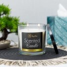 Illatgyertya - "bársonyos hópelyhek" - 350 g