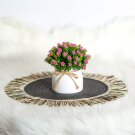 Műnövény dekoráció - apró virág - 3 féle - 18 x 8,5 cm