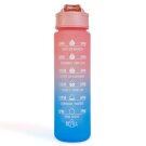 Sport kulacs - 750 ml - opálos - kék-lila színátmenetes