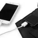Panou solar portabil, încărcător solar, 15 W, pentru încărcare telefon și laptop, 2 porturi USB