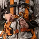 Centură de protecție pentru muncă, cu centură de siguranță și amortizor de șoc