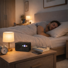 Radio Internet – Wi-Fi, Bluetooth, Peste 25.000 de Stații, Ecran TFT Color, Dual Alarm și USB-C - Camry CR 1918