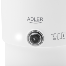 Fierbător de călătorie Adler AD 1388, alb – cu mâner pliabil