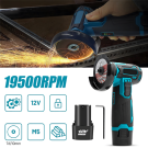 Polizor Unghiular Fără Fir 12V - Mini Flex 76 mm