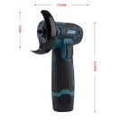 Polizor Unghiular Fără Fir 12V - Mini Flex 76 mm