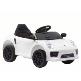 Mașinuță Electrică pentru Copii WMT-666 LEAN CARS – Alb, 2 Motoare 45W, Telecomandă
