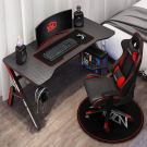 Birou Gaming cu Suprafata Carbon