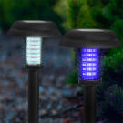 Capcana Solara UV pentru Insecte + Functie Lampa - cu Tarus, Negru
