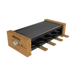 Gratar Electric Cecotec Cheese&Grill 8200 Wood Black Raclette 1200W