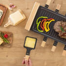 Gratar Electric Cecotec Cheese&Grill 8200 Wood Black Raclette 1200W