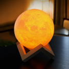 Lampa Luna 3D
