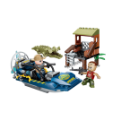 QMAN Set de 4 Prinderea Braconierilor din Jungla