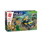 QMAN Set de 4 Prinderea Braconierilor din Jungla