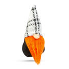 Spiridus Scandinav Halloween - 16 cm - Portocaliu